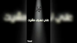 نشيد علي نهجك مشيت للمنشد ماهر زين  أداء              دندنها