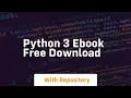 python 3 ebook free download