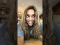 TYRA BANKS INSTAGRAM LIVE STREAM 13 OCTOBER 2018