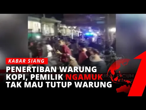 Pemilik Warung Kopi Jadi Tersangka Kasus Kericuhan Penertiban PPKM Darurat di Surabaya