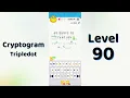 Cryptogram Tripledo Level 90 Solutions Logic Puzzle Game Mini Boss