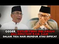 Lagu GEGER. KETUM PBNU MELAWAN! DIULTIMATUM RAIS AAM, DALAM TIGA HARI MUNDUR ATAU DIPECAT