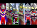 Lagu Evolution of Ultraman Tiga in Ultraman Games 1998 - 2022