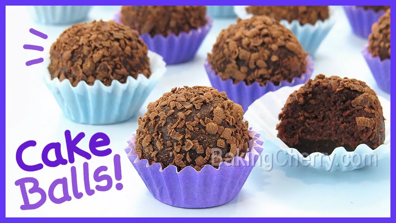 
          
          
          
            
            3-Ingredient Chocolate Cake Balls | Easy Recipe | Cake pops | Baking Cherry
          
        . 