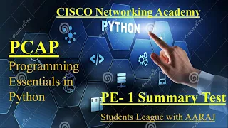 Cisco Programming Essentials in Python - PCAP PE 2 Module Summary Test CISCO Python Essential