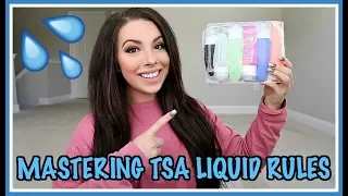 TSA CARRY ON LIQUID RULES Tips and Hacks from a Flight Attendant