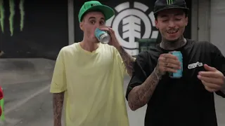 justin bieber at the park 
