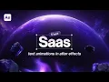 5 SaaS Style Text Animation in After Effects Full Tutorial