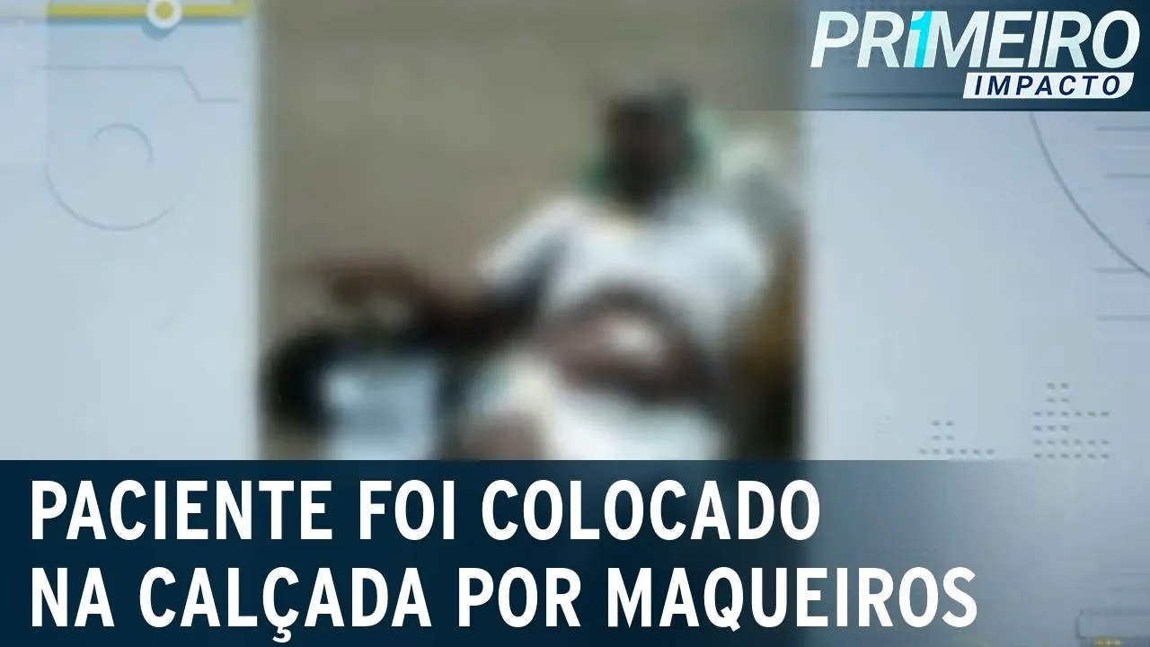 Paciente com as pernas amputadas é deixado na calçada de hospital | Primeiro Impacto (12/07/23)