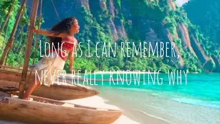 how far ill go aulii cravalho sing along 