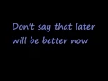 Download Lagu U2-Stuck in a Moment You Can't Get Out Of (Lyrics)