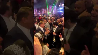 عمرو دياب و تامر حسني يغنوا مع بعض في فرح احمد عصام دندنها