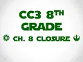 CC3 Ch 8 Closure Homework Help CPM