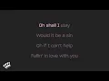 Haley Reinhart - Can't Help Falling In Love (Piano Karaoke)