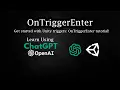 Learn OnTriggerEnter With ChatGPT Urdu Hindi