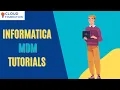 Informatica MDM Training Informatica MDM Tutorial Informatica MDM course Cloudfoundation