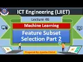 Lec-46 - Feature Subset Selection