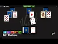 Microsoft Solitaire Collection Daily Challenge September 25 2023 TriPeaks Expert