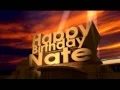 Happy Birthday Nate