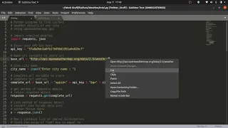 Weather - API Python Part 2
