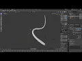 Blender Tentacle Raw demonstration