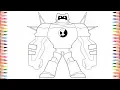 Ben 10 Coloring Pages How To Digitally Color And Xingo Was His Name Oh Shockrock