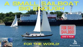 A Small Sailboat Big Enough For The World: A Morris Frances 26 with full cabin & For Sale! [SOLD]