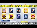 Download Lagu SIMULASI GACHA EVENT ASPIRANTS LESLEY DAN CHANG'E 2025! HABIS BERAPA DIAMOND? POLA DRAW ASPIRANTS