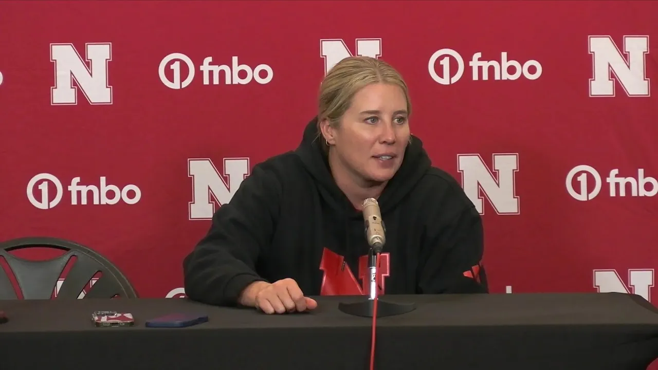 🎙️ Media Availability | Nebraska Volleyball | October 13, 2026