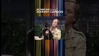 Jim Fowler’s Bear Has a Drink With Ed on Carson Tonight Show