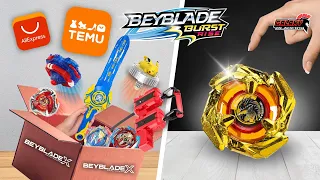 🧡 Los 10 Productos BEYBLADE de TEMU y ALIEXPRESS Más Raros Que Existen...