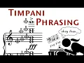 Orchestration Tip Timpani Phrasing