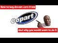 Selling cars on copart
