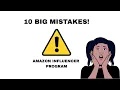 10 Beginner Mistakes Every Amazon Influencer Should Avoid 2026 Guide
