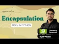1 10 18 Encapsulation Explained OOPs in Python Hindi