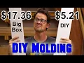 How to Make Molding DIY Trim Baseboard Headers and Blocks