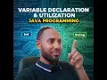 Java Tutorials - Data types variable declaration and keywords in java programming