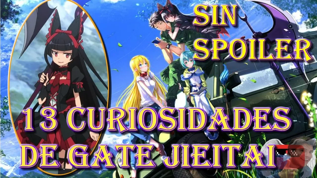 13 Curiosidades de Gate: Jieitai Kanochi (Anime vs Novela sin Spoiler)