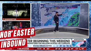 Bombing Nor easter Will Dump Heavy Snow From Washington D C To New York City Through Boston