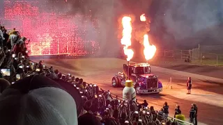 Download Jet Truck (Bob Motz) Catches Wall on Fire at Summit Motorsports Park 2019 INSANE! MP3