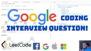 GOOGLE Coding Interview Question - Invert Binary Tree LeetCode