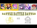 Download Lagu Hypmic - BATTLE BATTLE BATTLE (Fling Posse vs Matenrou) Lyric (kan/rom/eng/es)