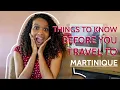 things i did not know learned about martinique
