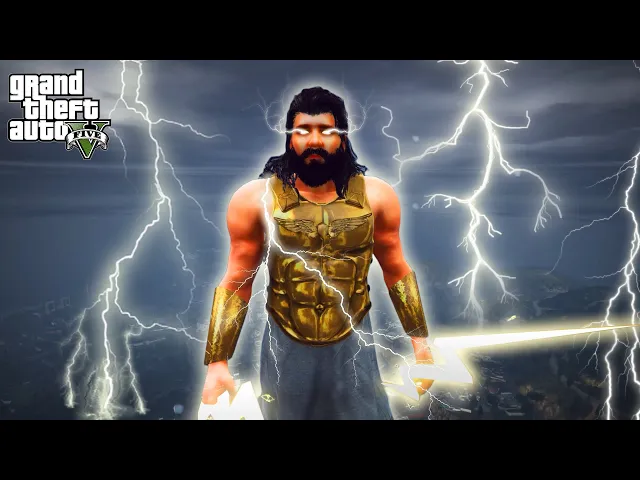 GTA 5 - Zeus Thor Love and Thunder (MCU)