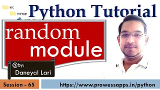 Python Tutorial for Beginners random module in python