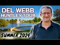 Explore Del Webb Sun City Huntley Illinois Golf Cart Tour of Top 55 Community