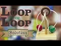 Solution for Loop de Loop from Puzzle Master Wood Puzzles