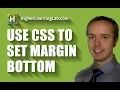 How To Use CSS Margin-Bottom