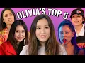 Olivia Breaks Down Her Top 5 s