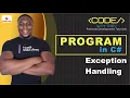 Exception Handling in C Trevoir Williams